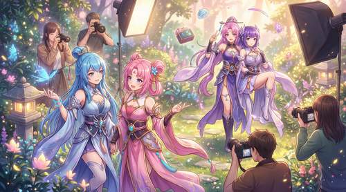 探花 cosplay视频拍摄